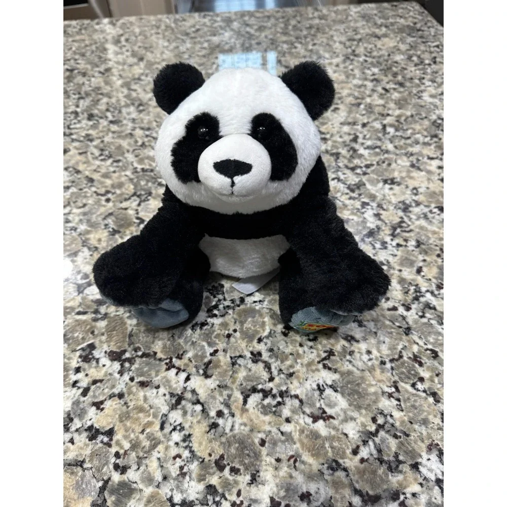 Fiesta Zoo Atlanta Panda Plush 9in Sitting Bean Bag Stuffed Animal L68584